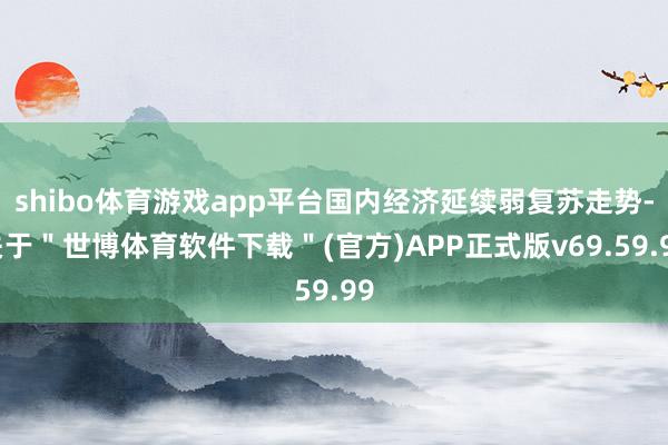 shibo体育游戏app平台国内经济延续弱复苏走势-关于＂世博体育软件下载＂(官方)APP正式版v69.59.99